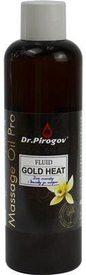 Олія Dr.Pirogov Fluid Gold Heat для масажу та догляду за шкірою, 200 мл