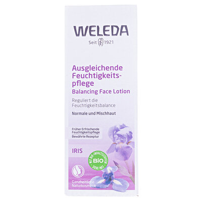 Лосьйон для обличчя Weleda Ірис легкий зволожуючий, 30 мл