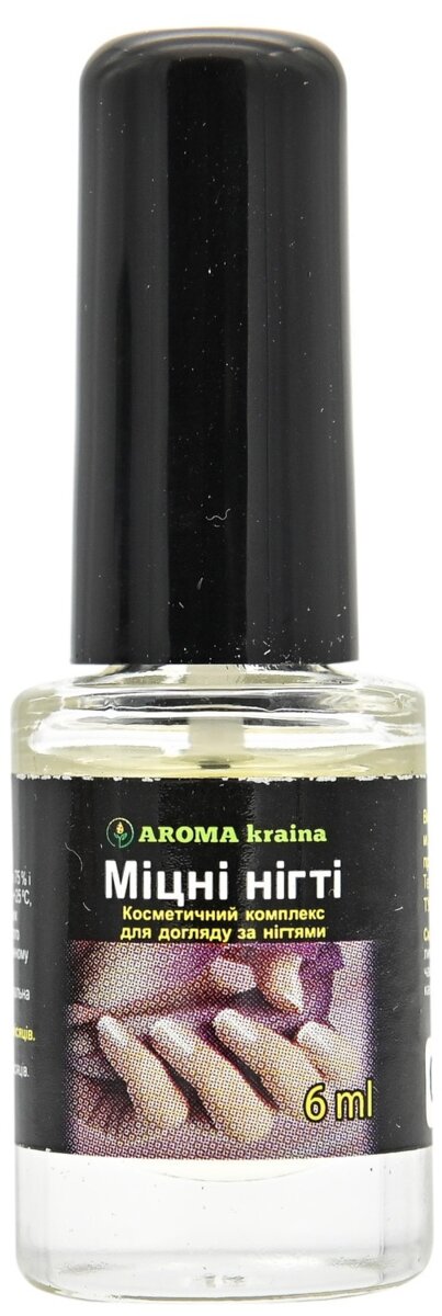 Косметичний комплекс Aroma kraina Міцні нігті, 6 мл