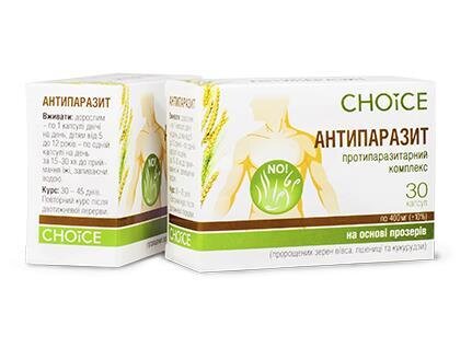 Антипаразит Choice Phyto капсули №30