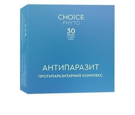 Антипаразит Choice Phyto капсули №30