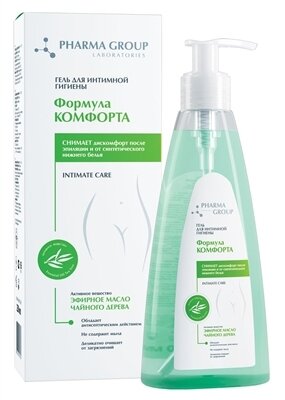 Гель для інтимної гігієни Pharma Group Laboratories Формула Комфорту, 250 мл