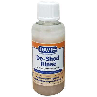 Ополіскувач Davis De-Shed Rinse для собак та котів, концентрат, 50 мл