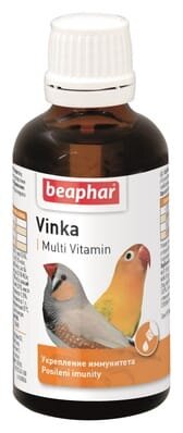 Вітамінно-мінеральний комплекс для птахів Beaphar Vinka, 50 мл