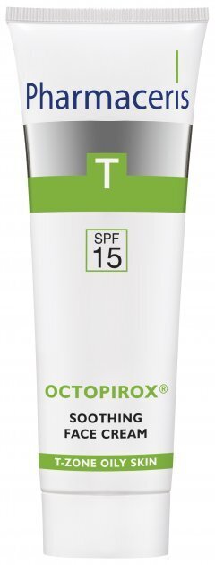 Крем для обличчя Pharmaceris T Octopirox SPF15 заспокійливий для шкіри з себореєю, почервоніла, схильна до лущення, 30мл