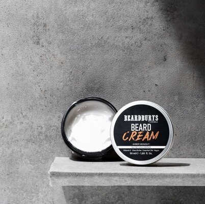Крем для бороди Beardburys Amber Midnight поживний та відновлювальний, 50 мл