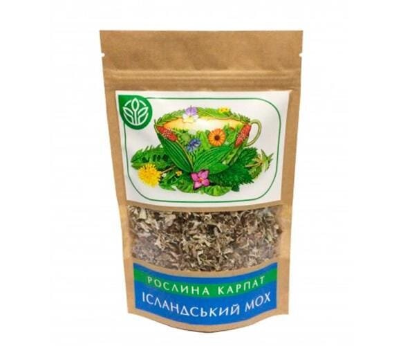 Фіточай Ісландський мох Рослина Карпат, 45 г