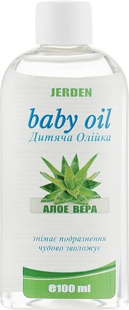 Олійка дитяча Jerden з Алое Вера, 100 мл