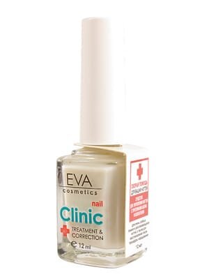 Засіб для зміцнення нігтів Eva cosmetic з протеїнами шовку та колагену, 12 мл