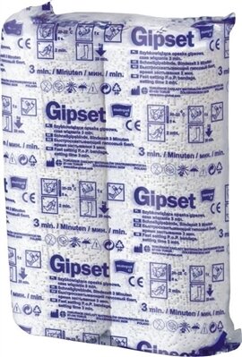Бинт гіпсовий Matopat Gipset 3 хвилини, 10 см x 3 м, 2 штуки
