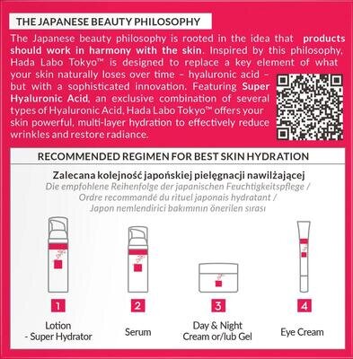 Крем для обличчя Hada Labo Tokyo Red проти зморшок денний, 50 мл