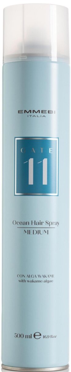 Лак для волосся Emmebi Italia Gate 11 Ocean сухий середньої фіксації, 500 мл