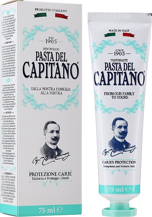 Зубна паста Pasta del Capitano 1905 Захист від карієсу, 75 мл