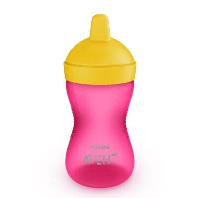 Чашка-непроливайка Philips Avent SCF804/04 з твердим носиком з 18 місяців, рожева, 300 мл