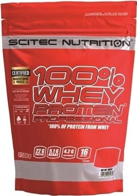 Протеїн Scitec Nutrition 100% Whey Protein Prof, шоколад, 500 г