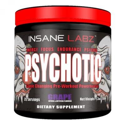 Передтренерувальний комплекс Insane Labz Psychotic Виноград, 247 г