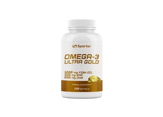 Омега-3 Sporter Omega 3 Ultra Gold капсули по 1000 мг №120