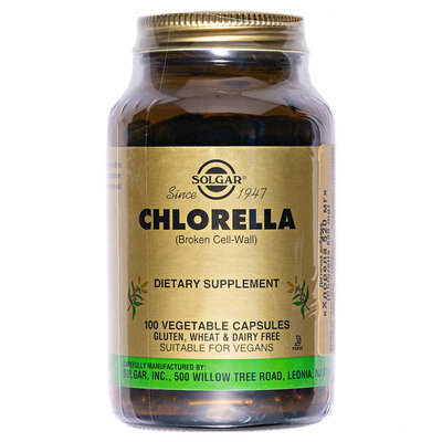 Хлорела Solgar Chlorella вег. капсули №100