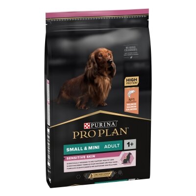 Корм сухий Purina Pro Plan Small & Mini Sensitive Skin з лососем, 7 кг