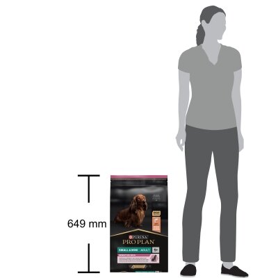 Корм сухий Purina Pro Plan Small & Mini Sensitive Skin з лососем, 7 кг