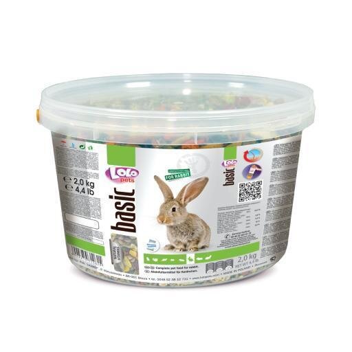Корм повнораціонний Lolo Pets для кроликів, 2 кг