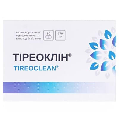 ТіреоКлін капсули по 370 мг №60