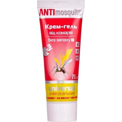 Крем-гель Anti Mosquito Universal від комарів універсальний, 75 мл
