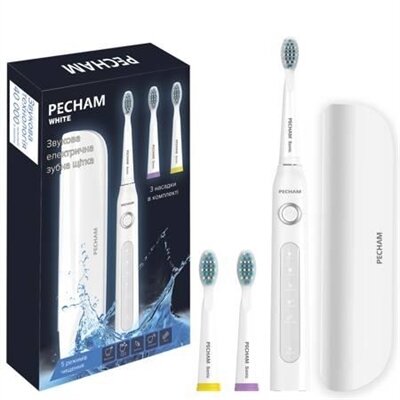 Електрична зубна щітка PECHAM White Travel PC-081