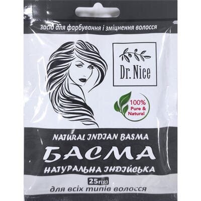 Басма натуральна Dr.Nice індійська, 25 г