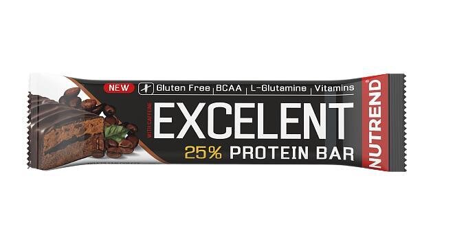 Батончик протеїновий Nutrend Excelent Protein Bar Double Limited Edition бразильська кава, 85 г