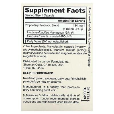 Пробіотики для жінок Jarrow Formulas Women's Fem Dophilus 5 млрд КУО, 30 капсул