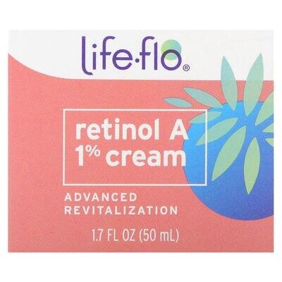 Крем Life Flo Retinol A 1% Advanced Cream з ретинолом А зволожуючий, 50 мл