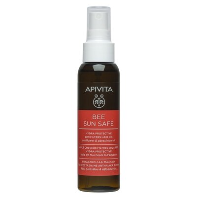 Олія для волосся Apivita Bee Sun Safe сонцезахисна, 100 мл