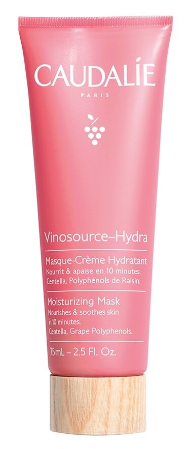 Маска Caudalie Vinosource SOS для обличчя та очей інтенсивне зволоження, 75 мл