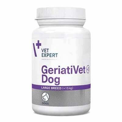 Вітамінно-мінеральна добавка VetExpert GeriatiVet Large Breed для старіючих собак великих порід, 45 таблеток