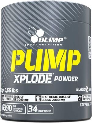 Передтренувальний комплекс Olimp Pump Xplode Powder, кола, 300 г