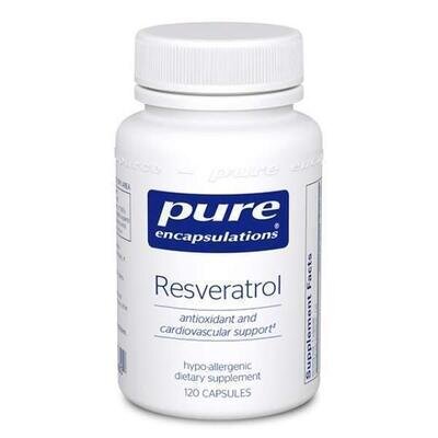 Ресвератрол Pure Encapsulations Resveratrol, 120 капсул