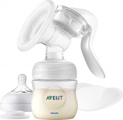 Молоковідсмоктувач Philips Avent SCF430/10 ручний з пляшечкою