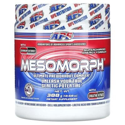 Передтренувальний комплекс APS Nutrition Mesomorph виноград, 388 г