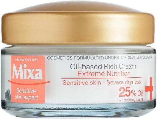 Крем Mixa Extreme Nutrition для дуже сухої чутливої шкіри, 50 мл