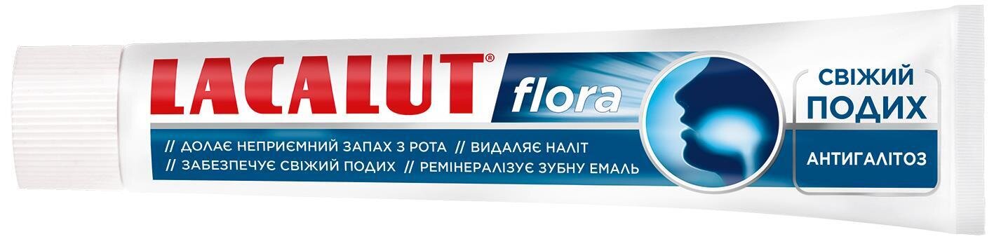 Зубна паста Lacalut Flora, 75 мл