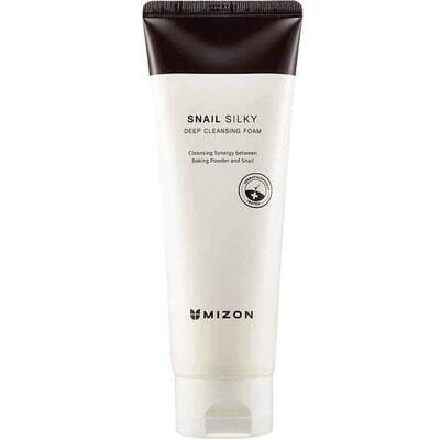 Пінка для обличчя очищуюча Mizon Snail Silky Deep з муцином равлика, 150 мл