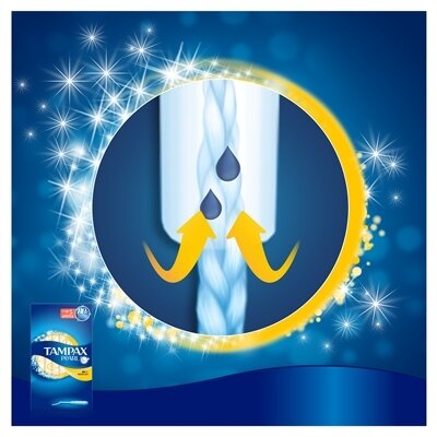 Тампони Tampax Pearl Regular з аплікатором, 2 краплі, 18 штук