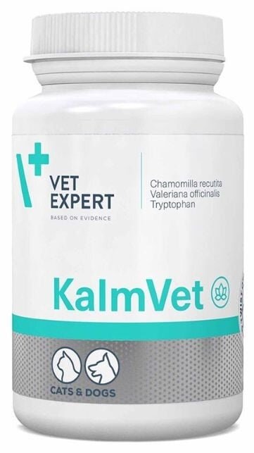 КалмВет VetExpert KalmVet заспокійливий препарат для собак і кішок, 60 капсул