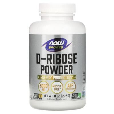 Д-рибоза NOW Sports D-Ribose порошок, 227 г