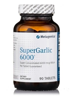 СуперГарлік Metagenics SuperGarlic 6000 таблетки по 0.98 г №90 у бан. скл.