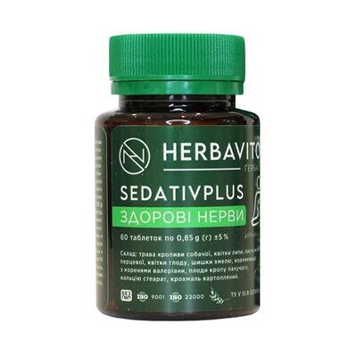 Здорові нерви Ґербавітон (Herbaviton Sedativplus) таблетки №60