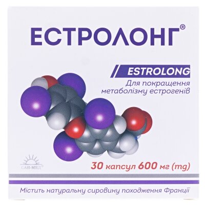 Естролонг капсули по 600 мг №30