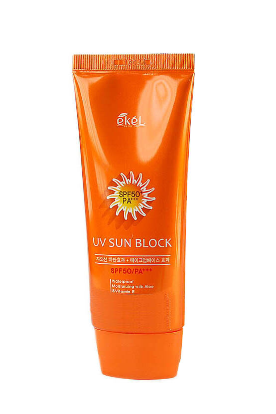 Крем Ekel для захисту від сонця SPF 50 / PA +++, 70 мл