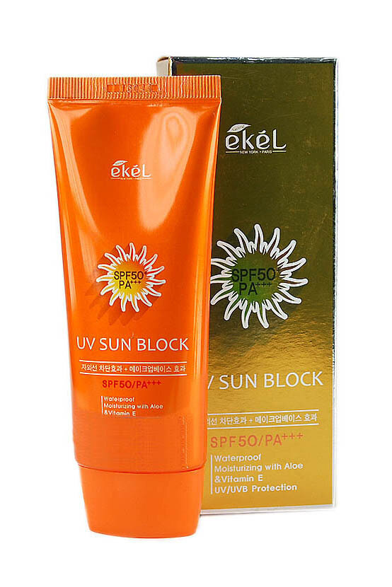 Крем Ekel для захисту від сонця SPF 50 / PA +++, 70 мл